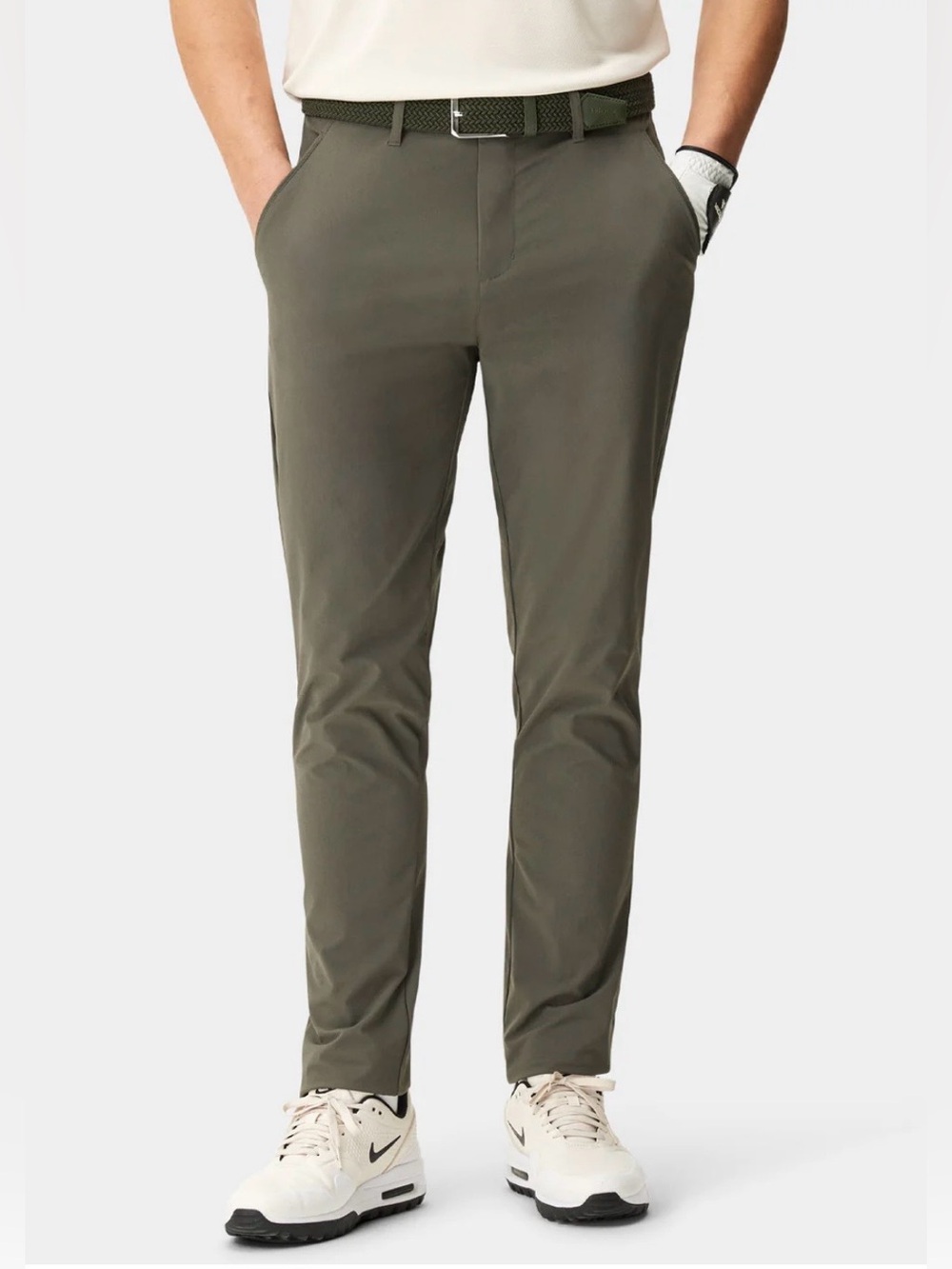 MACADE Golf Lightweight Slim Trousers - Moss Size 36 Regular